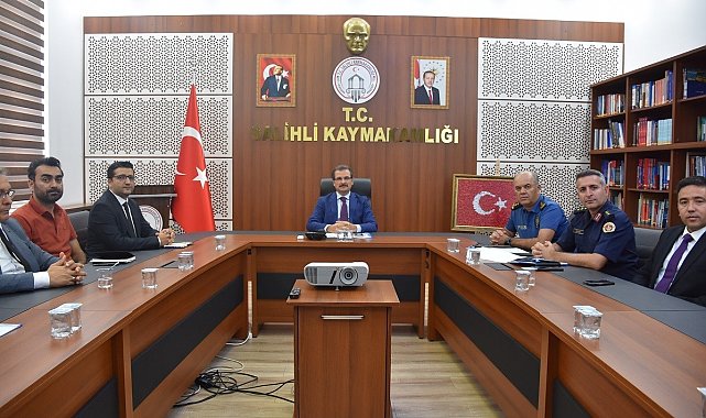 Salihli'de üniversite güvenliği için toplantı