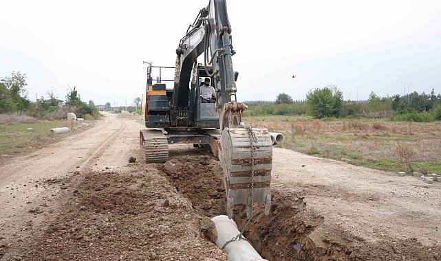 Sallar'da kanalizasyon çalışması başladı