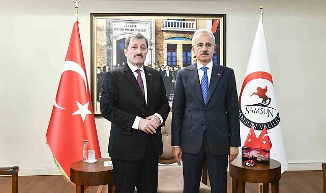 Samsun Valisi Tavlı: "Ulaşımın Yüzyılı'nda Türkiye hızlandı, Samsun da hızlanıyor"