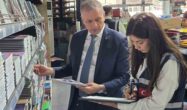 Samsun'da 300'ün üzerinde kırtasiye ve 50 binden fazla ürün denetlendi