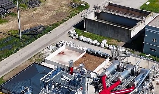 Samsun'da atık çamuru enerjiye dönüştürecek tesis kuruldu