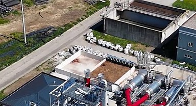 Samsun'da atık çamuru enerjiye dönüştürecek tesis kuruldu