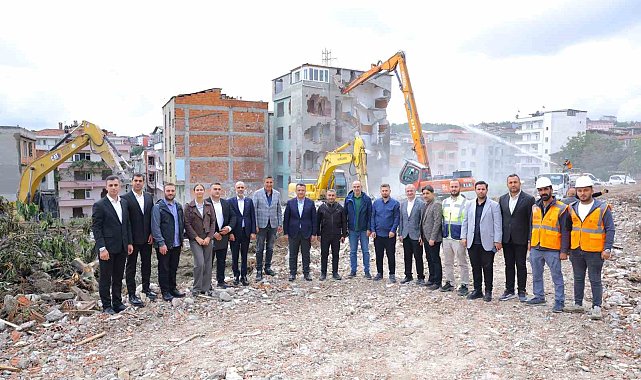 Samsun'da kentsel dönüşümün 2. ve 3. etabı başladı