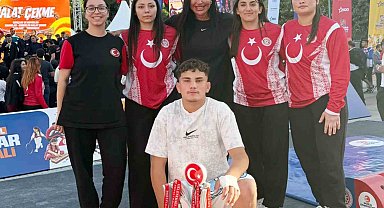 Samsun'un mas güreşi başarısı