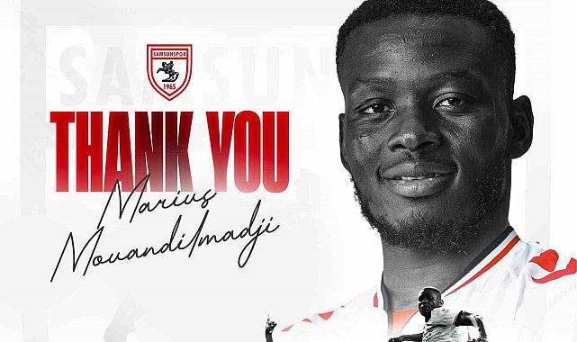 Samsunspor'da Mouandilmadji takımdan ayrıldı