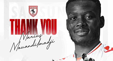 Samsunspor'da Mouandilmadji takımdan ayrıldı