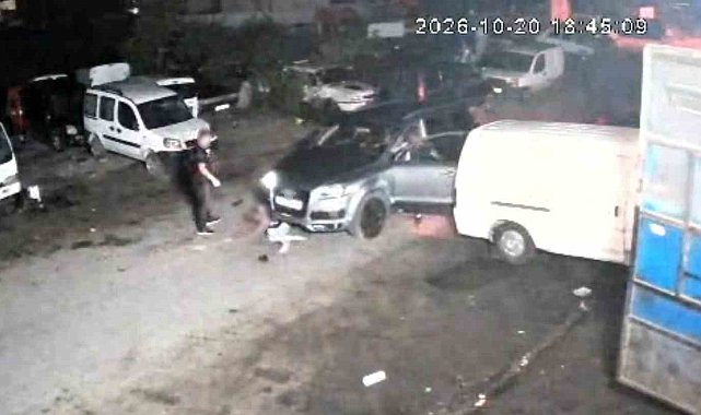 Sanayi sitesi Teksas'a döndü: Önce tüfekle ateş etti, sonra araçla ezildi