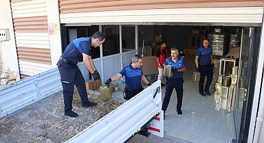 Şanlıurfa'da 875 kilo sade yağa el konuldu