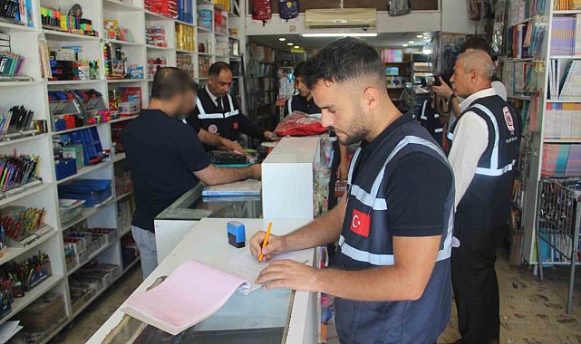 Şanlıurfa'da kırtasiye denetimlerinde 44 işletmeye 175 bin TL ceza kesildi