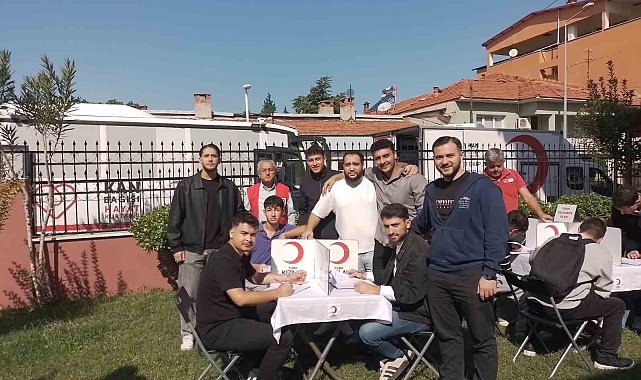 Sarıgöl'de öğrencilerden hayat kurtaran destek