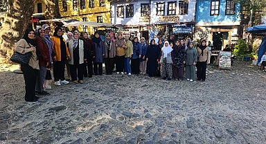 Sarıgöllü kadınlardan Bursa'ya kültür gezisi