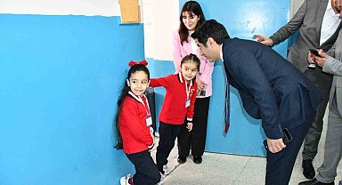 Sarıkamış Kaymakamı Aslantatar'dan yeni eğitim öğretim yılında okul ziyaretleri