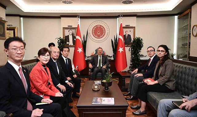 Savunma Sanayii Başkanı Görgün, Japon heyeti ile savunma sanayii alanında geliştirilebilecek iş birliği imkanlarını görüştü