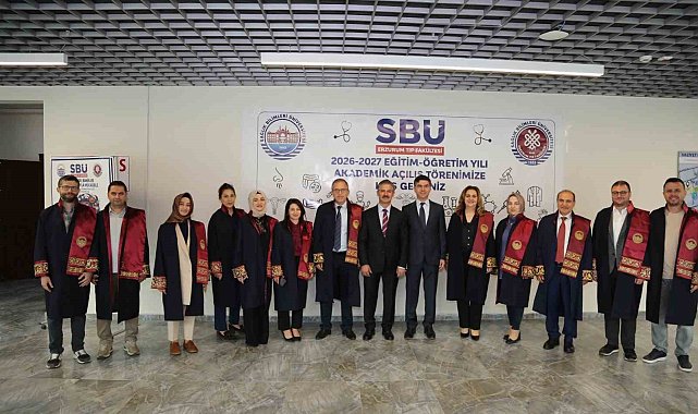 SBÜ Erzurum tıp fakültesinde akademik yıl açılışı gerçekleştirildi