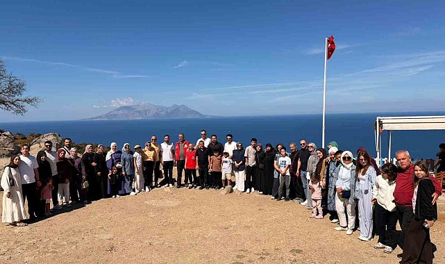 Şehit aileleri ve gazilerin Çanakkale çıkarması