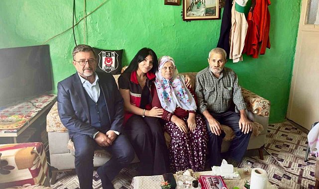 Şehit ailesine vefa ziyareti