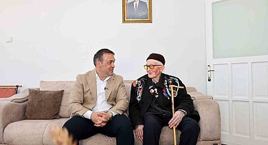 Şehit babası Hasan Bayır 93 yaşına girdi