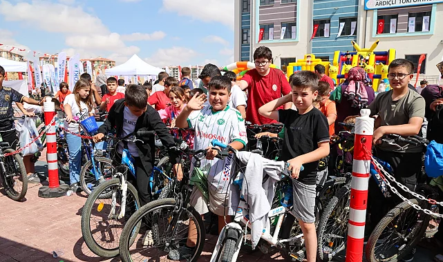Selçuklu'da pedallar Avrupa Hareketlilik Haftası'na özel çevrildi