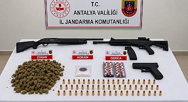 Serik'te uyuşturucu operasyonu: 20 gözaltı