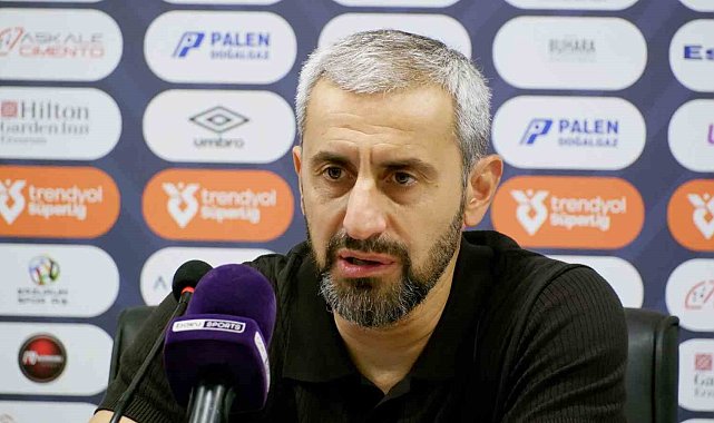 Serkan Özbalta: "3 puan almanın mutluluğunu yaşıyoruz"