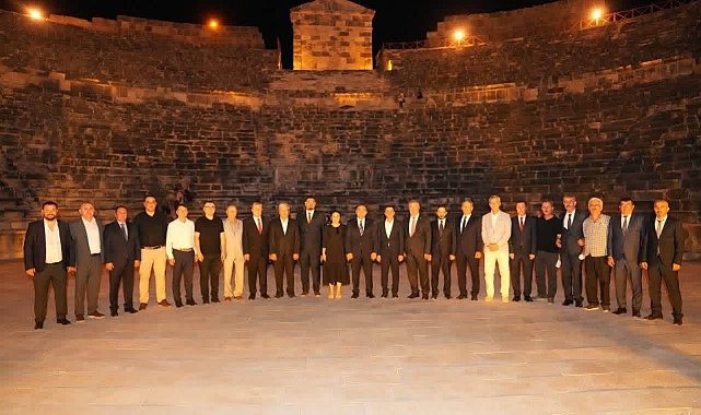 Seydikemer Belediyesi Meclisi Tlos Antik Kenti'nde toplandı