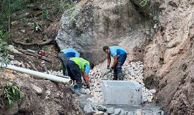 Seydikemer'de su kaynakları yenilendi