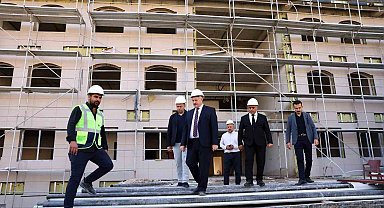 SGK İl Müdürlüğü yeni hizmet binasında çalışmalar sürüyor