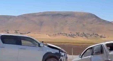 Siirt'te trafik kazası: Araçlarda maddi hasar oluştu