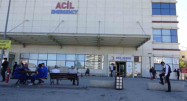 Silaj makinesine bacağını kaptıran gencin ayağı koptu