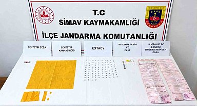 Simav'da uyuşturucu operasyonu
