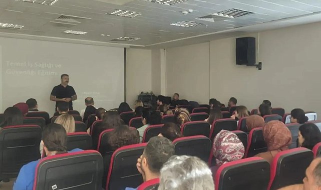Sinop'ta güvenli çalışma eğitimi