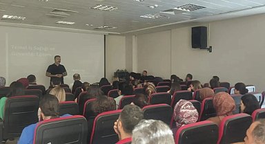 Sinop'ta güvenli çalışma eğitimi