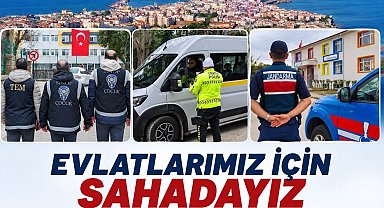 Sinop'ta yeni eğitim-öğretim yılı öncesi güvenlik tedbirleri artırıldı