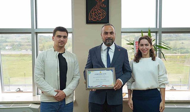 Sırbistan Djuka Dinic İzci Kulübü'nden BARÜ'ye proje teşekkürü