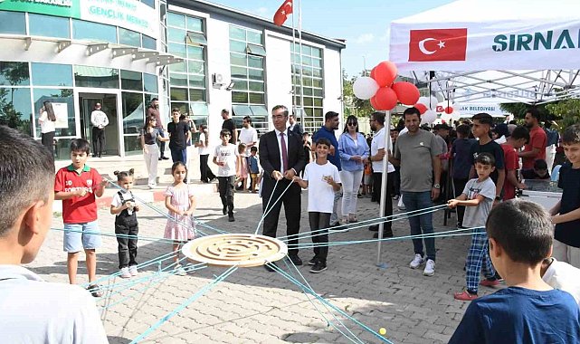 Şırnak'ta gençlerin yaz sonu heyecanı