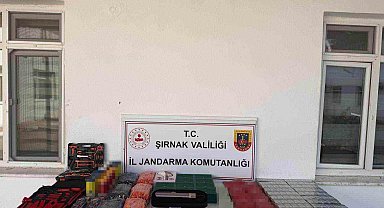 Şırnak'ta jandarmadan kaçakçılık operasyonu