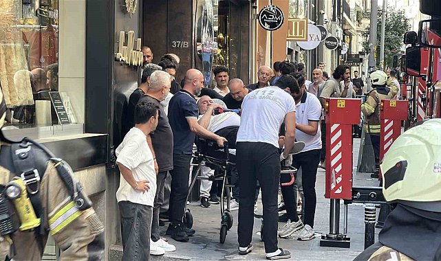 Şişli'de binada yangın paniği: Birinci kattan atlayan kişi yaralandı
