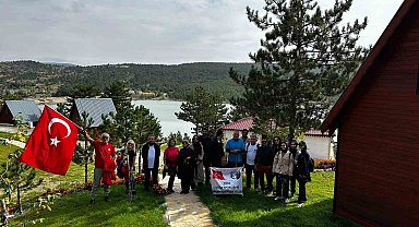 Sivas-Tokat sınırında doğayla iç içe yürüyüş