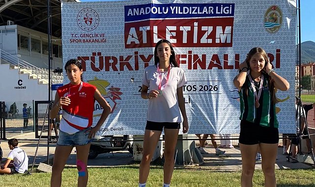 Sivaslı atlet Türkiye şampiyonu oldu