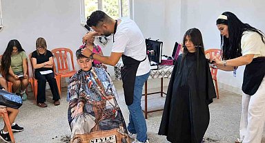 Söke Belediyesi'nden okul öncesi ücretsiz saç tıraşı