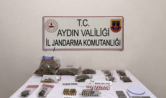 Söke'de eş zamanlı uyuşturucu operasyonu