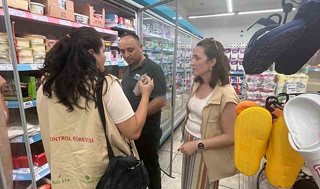 Söke'de okul çevrelerindeki gıda işletmeleri mercek altında