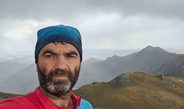 Sporcu Aktürk'ten Akdağ'a solo tırmanış