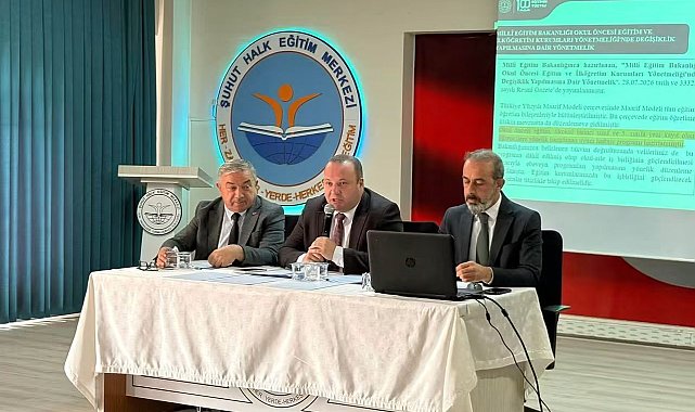 Şuhut'ta yeni eğitim öğretim yılı öncesi güvenlik toplantısı
