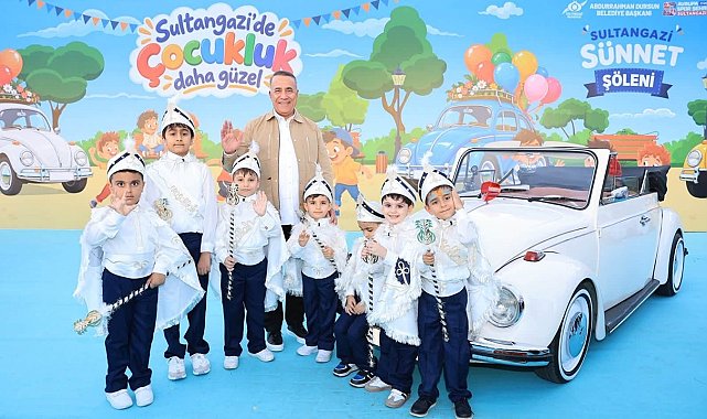 Sultangazi'de bin 500 çocuk için toplu sünnet şöleni