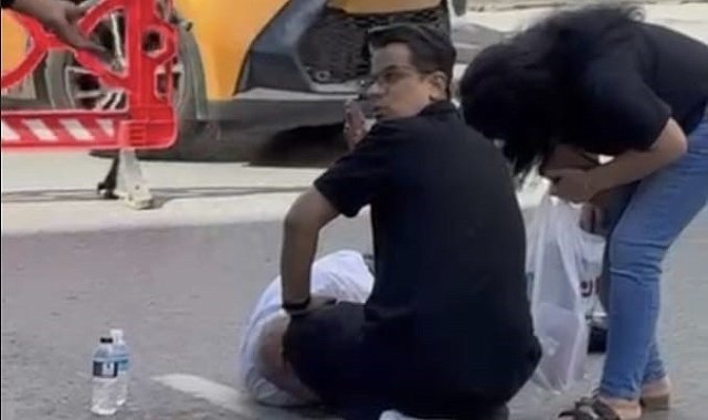 Sultangazi'de elektrikli scooter yayaya çarptı
