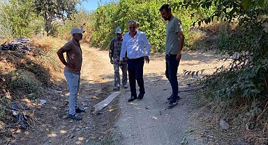 Sultanhisar'da belediye ekipleri vatandaşların talepleri için sahada