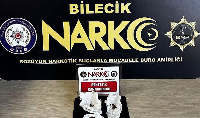 Şüphe üzerine durdurulan kişinin üzerinde uyuşturucu madde ele geçirildi