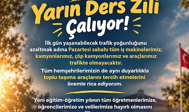 Talas'ta ilk gün trafik duyarlılığı