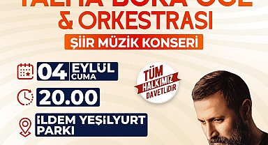 Talha Bora Öge ve Orkestrası İldem'de sevenleriyle buluşuyor